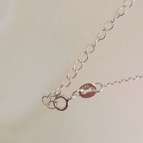 2/$30💕 BNWT Charmed Aroma Adjustable Sterling Silver Necklace - Picture 6 of 6